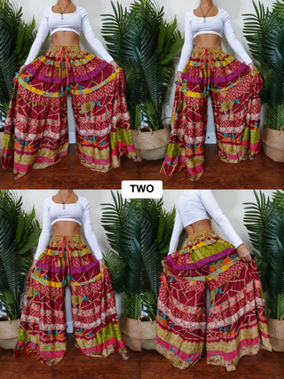 LUNA TIERED PANTS (TALL)