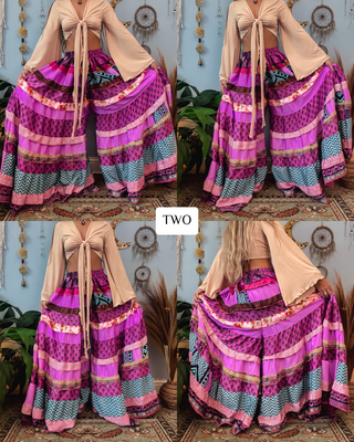 LUNA TIERED PANTS (GODDESS+)