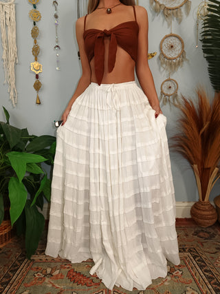 LUELLA TIERED SKIRT