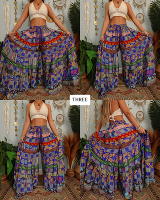LUNA TIERED PANTS (regular)