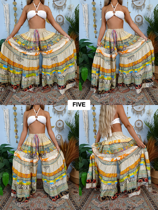 LUNA TIERED PANTS (SHORT)