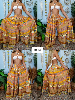 LUNA TIERED PANTS (SHORT)