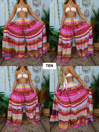 LUNA TIERED PANTS (TALL)