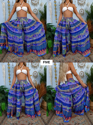 LUNA TIERED PANTS (SHORT)