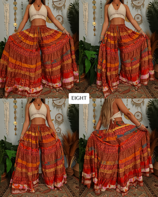 LUNA TIERED PANTS (regular)