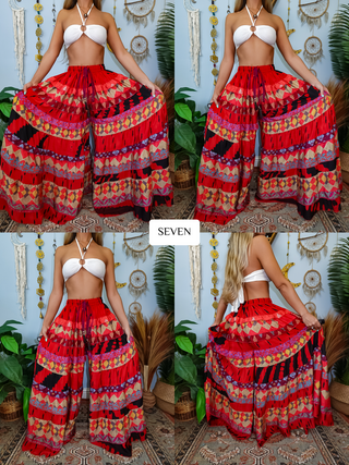 LUNA TIERED PANTS (SHORT)