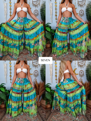 LUNA TIERED PANTS (REGULAR)