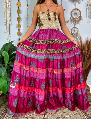 LUNA TIERED DRESS