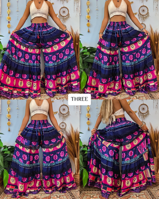 LUNA TIERED PANTS (TALL)