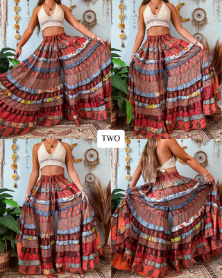 LUNA TIERED PANTS (SHORT)