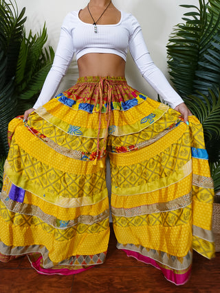 LUNA TIERED PANTS (GODDESS+)