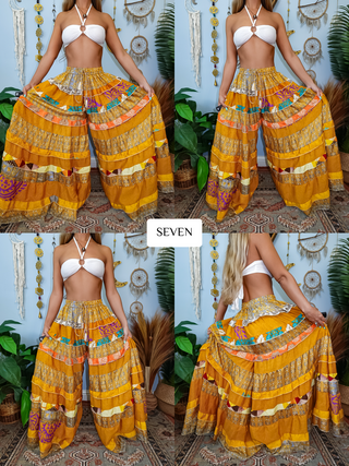 LUNA TIERED PANTS (SHORT)