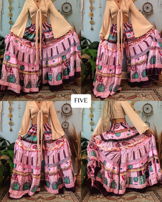 LUNA TIERED PANTS (GODDESS+)