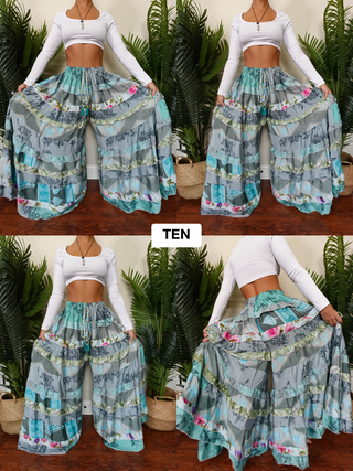 LUNA TIERED PANTS (SHORT)