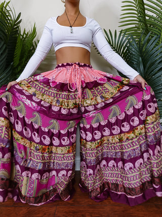 LUNA TIERED PANTS (GODDESS+)