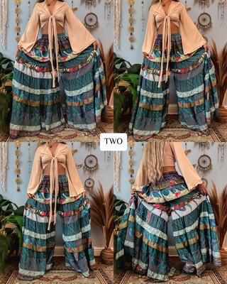 LUNA TIERED PANTS (TALL)