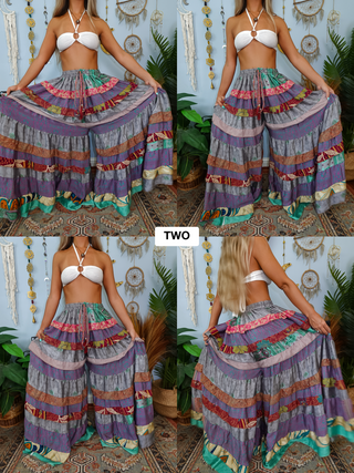 LUNA TIERED PANTS (GODDESS+)
