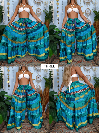 LUNA TIERED PANTS (GODDESS+)