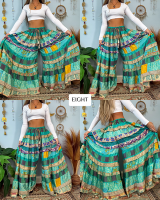 LUNA TIERED PANTS (SHORT)