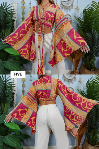 MAIA O-RING BELL SLEEVE TOP