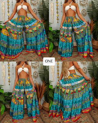 LUNA TIERED PANTS (regular)