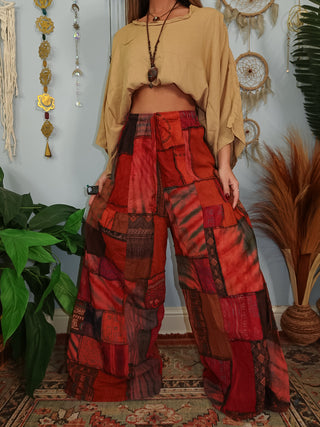WOODLAND WIDE LEG TROUSERS