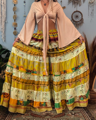 LUNA TIERED PANTS (TALL)