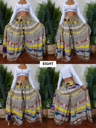 LUNA TIERED PANTS (REGULAR)