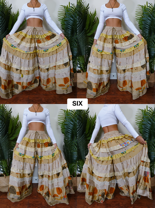 LUNA TIERED PANTS (REGULAR)