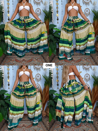 LUNA TIERED PANTS (TALL)
