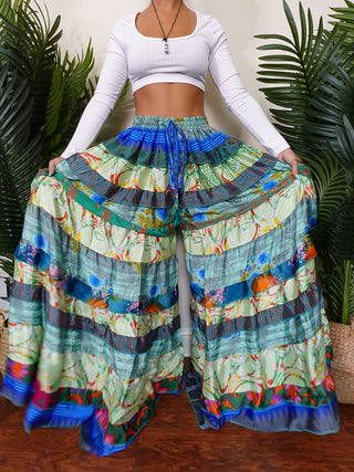LUNA TIERED PANTS (TALL)