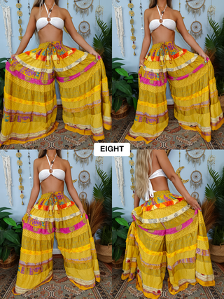 LUNA TIERED PANTS (GODDESS+)