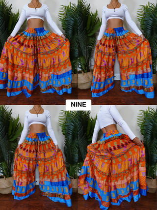 LUNA TIERED PANTS (REGULAR)