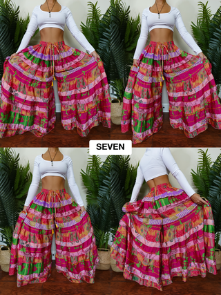 LUNA TIERED PANTS (SHORT)