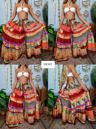 LUNA TIERED PANTS (REGULAR)