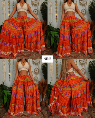 LUNA TIERED PANTS (regular)