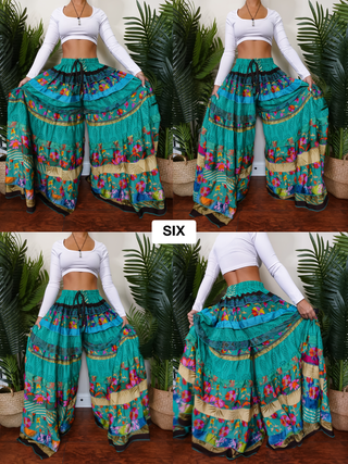 LUNA TIERED PANTS (TALL)
