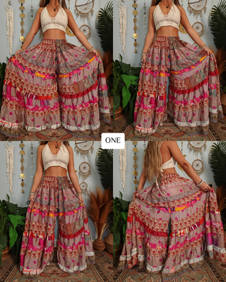 LUNA TIERED PANTS (goddess+)