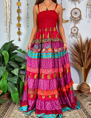 LUNA TIERED DRESS