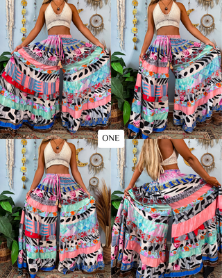 LUNA TIERED PANTS (TALL)