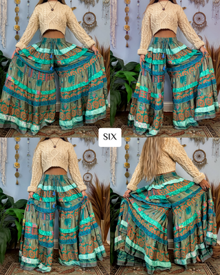 LUNA TIERED PANTS (SHORT)