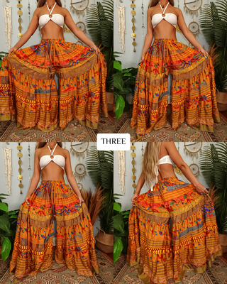 LUNA TIERED PANTS (regular)