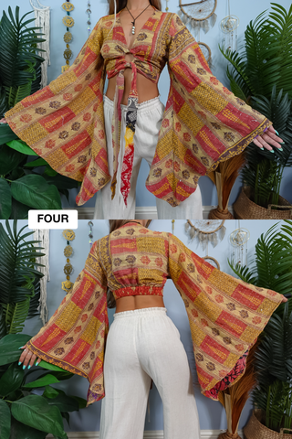 MAIA O-RING BELL SLEEVE TOP