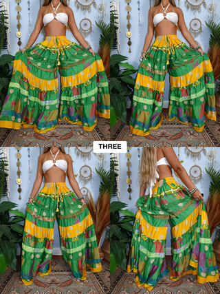 LUNA TIERED PANTS (TALL)