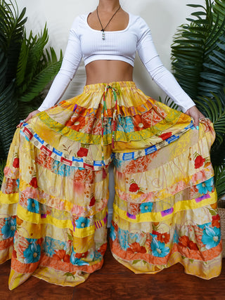 LUNA TIERED PANTS (GODDESS+)