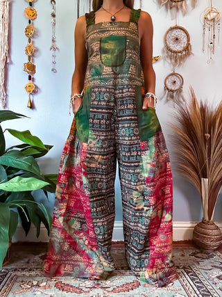 OMARI WIDE LEG OVERALLS
