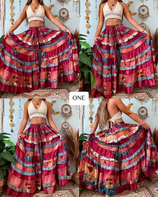 LUNA TIERED PANTS (SHORT)