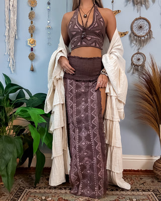 RIVER SPLIT LEG SKIRT