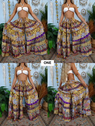 LUNA TIERED PANTS (REGULAR)