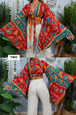 MAIA O-RING BELL SLEEVE TOP
